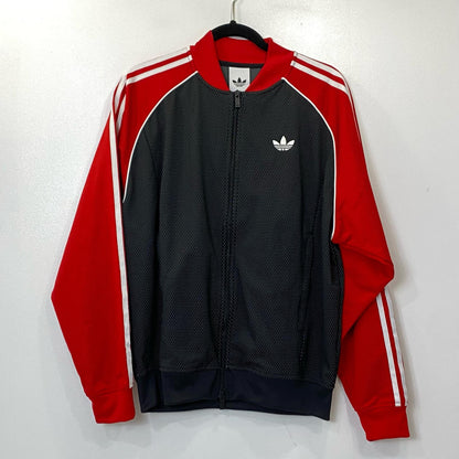 adidas Originals | アディダスオリジナルス SST ルーズ メッシュ トラックトップ ジャージ KE0115 ブラック サイズ：M【姫路東店】