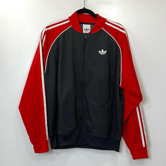 adidas Originals | アディダスオリジナルス SST ルーズ メッシュ トラックトップ ジャージ KE0115 ブラック サイズ：M【姫路東店】
