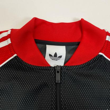 adidas Originals | アディダスオリジナルス SST ルーズ メッシュ トラックトップ ジャージ KE0115 ブラック サイズ：M【姫路東店】