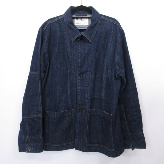 MHL | エムエイチエル CANTON OVERALLS CANTON LIGHT DENIM デニム 596-8225502 ブルー サイズ：40【姫路東店】