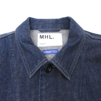 MHL | エムエイチエル CANTON OVERALLS CANTON LIGHT DENIM デニム 596-8225502 ブルー サイズ：40【姫路東店】