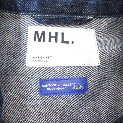 MHL | エムエイチエル CANTON OVERALLS CANTON LIGHT DENIM デニム 596-8225502 ブルー サイズ：40【姫路東店】