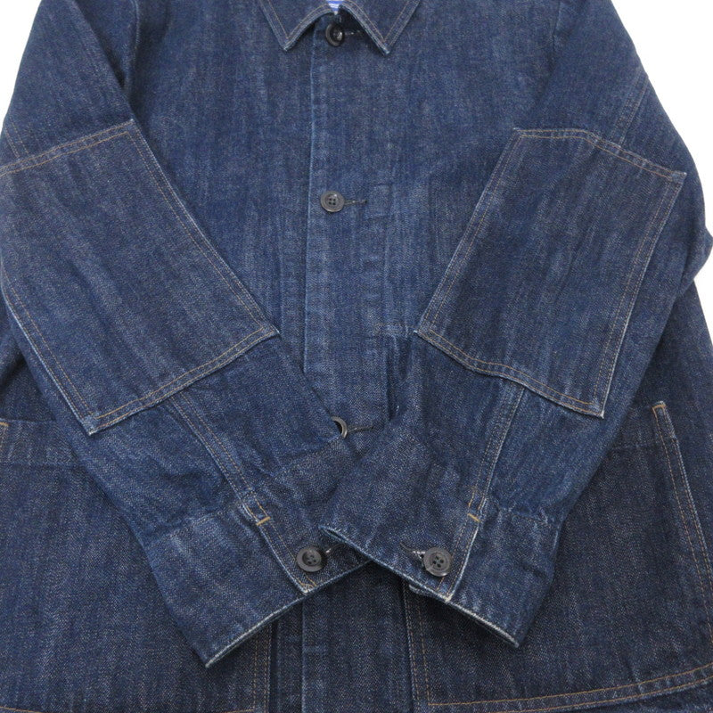 MHL | エムエイチエル CANTON OVERALLS CANTON LIGHT DENIM デニム 596-8225502 ブルー サイズ：40【姫路東店】