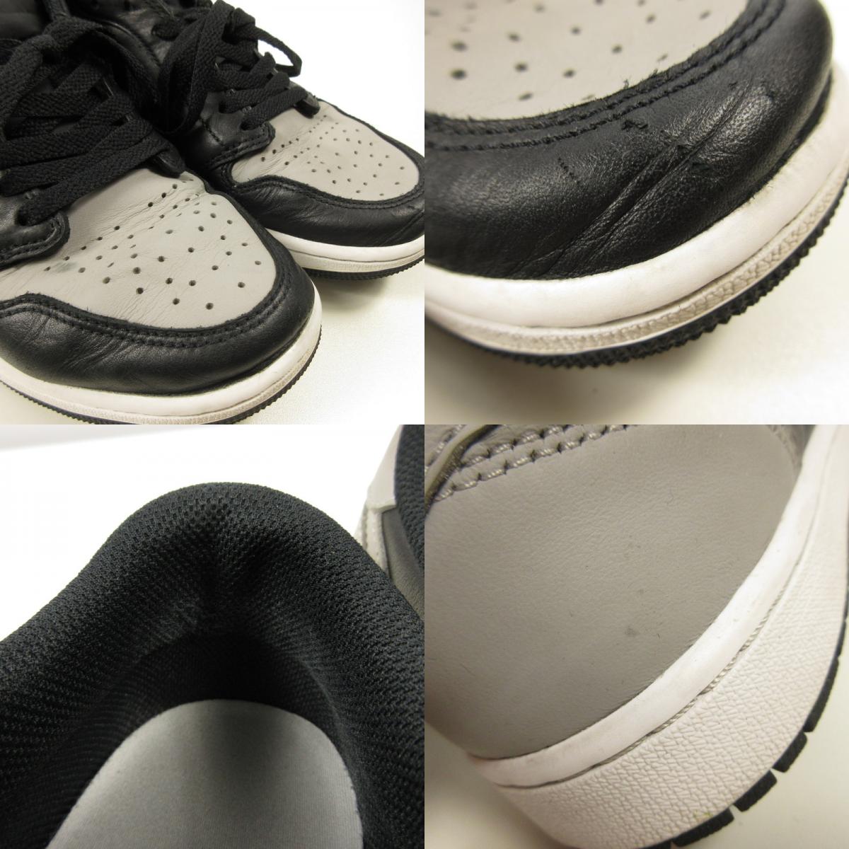 NIKE | ナイキ AIR JORDAN 1 RETRO LOW OG SHADOW スニーカー CZ0790-003 2024S/S サイズ:27.0cm グレー【姫路東店】