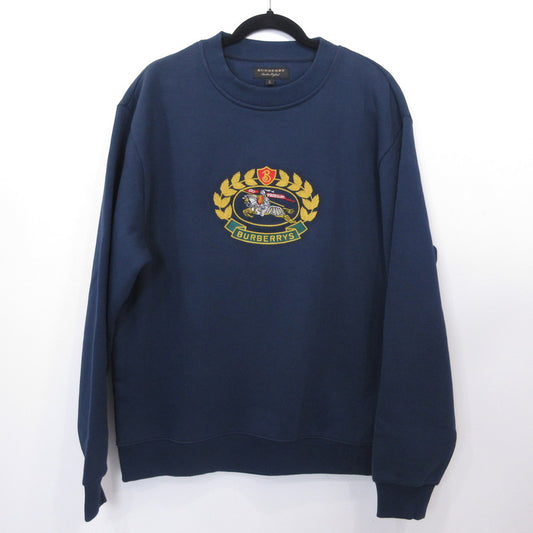 BURBERRY London England | バーバリーロンドンイングランド スウェット 4548016 国内正規タグ ネイビー サイズ：L【姫路東店】