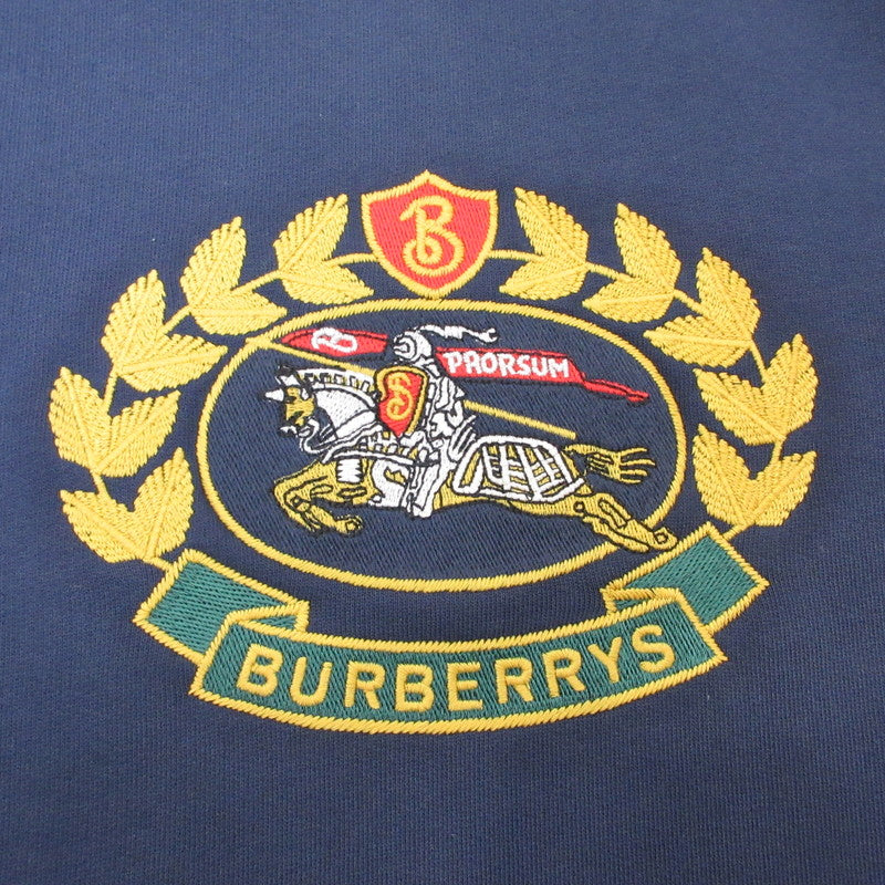 BURBERRY London England | バーバリーロンドンイングランド スウェット 4548016 国内正規タグ ネイビー サイズ：L【姫路東店】