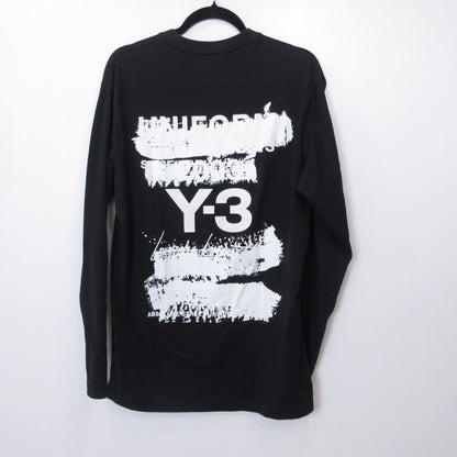 Y-3 | ワイスリー U GFX LS TEE 長袖Ｔシャツ JN4880 ブラック サイズ：XS【姫路東店】