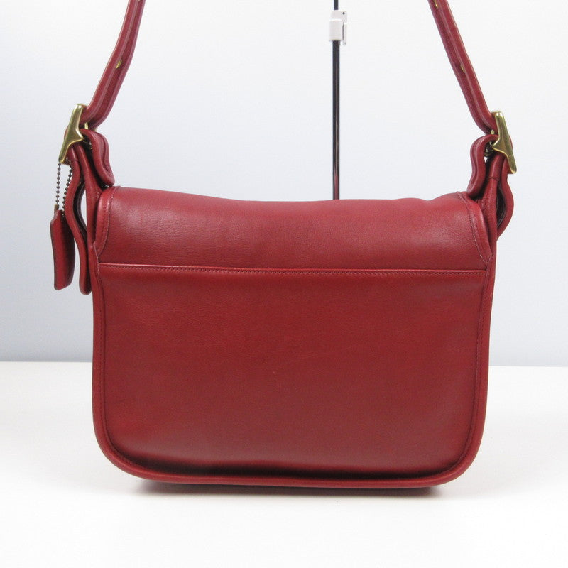COACH | コーチ ショルダーバッグ 9951 年式:90s レッド【姫路東店】