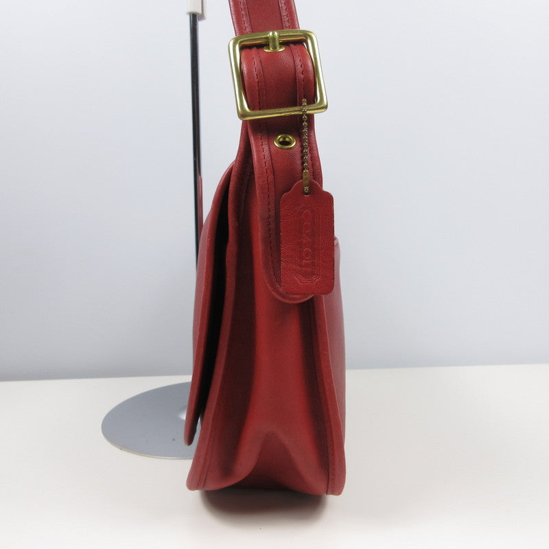 COACH | コーチ ショルダーバッグ 9951 年式:90s レッド【姫路東店】