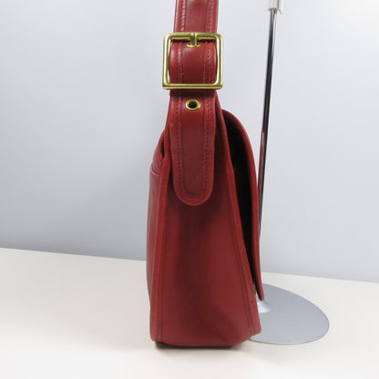 COACH | コーチ ショルダーバッグ 9951 年式:90s レッド【姫路東店】