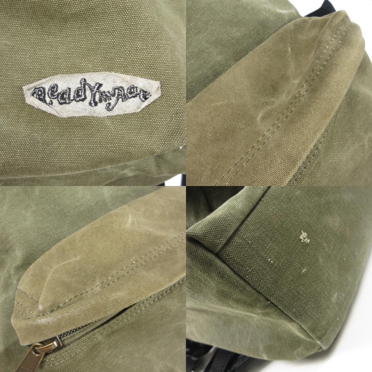 READYMADE | レディメイド BACK PACK リュック・デイパック RE-CO-KH-00-00-152 カーキ【姫路東店】