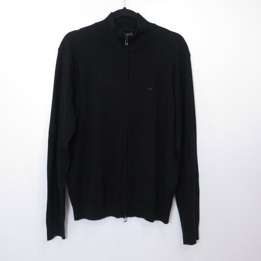 Emporio Armani | エンポリオ・アルマーニ カーディガン EM004379 ブラック サイズ：L【姫路東店】