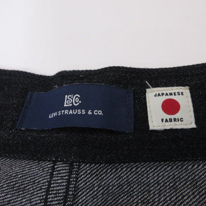 Levi's | リーバイス BLUETAB ワイドプリーツ CROP ジーンズ デニムパンツ A9136-0003 ｻｲｽﾞ:W:30 ブラック【姫路東店】
