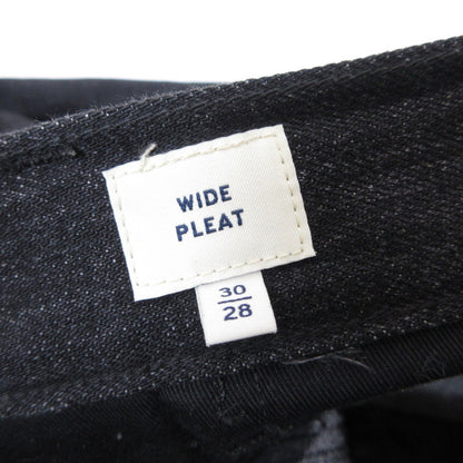 Levi's | リーバイス BLUETAB ワイドプリーツ CROP ジーンズ デニムパンツ A9136-0003 ｻｲｽﾞ:W:30 ブラック【姫路東店】