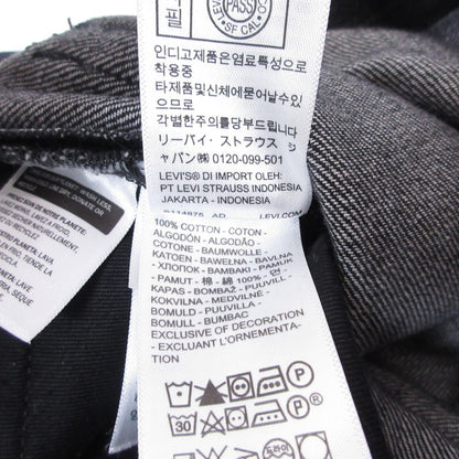 Levi's | リーバイス BLUETAB ワイドプリーツ CROP ジーンズ デニムパンツ A9136-0003 ｻｲｽﾞ:W:30 ブラック【姫路東店】