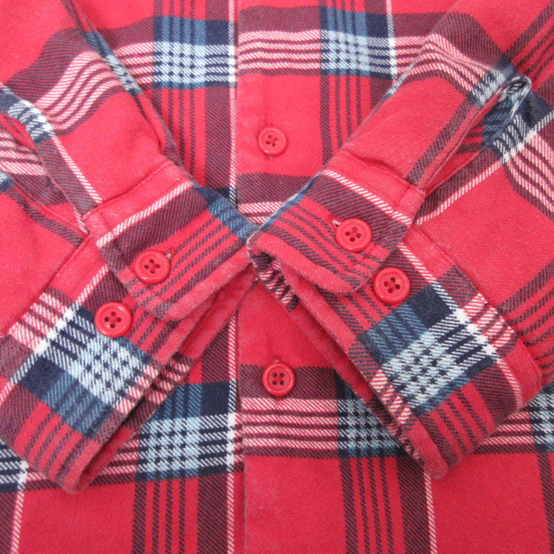 Supreme | シュプリーム Faux Fur Collar Flannel Shirt 中綿ジャケット サイズ：L【姫路東店】