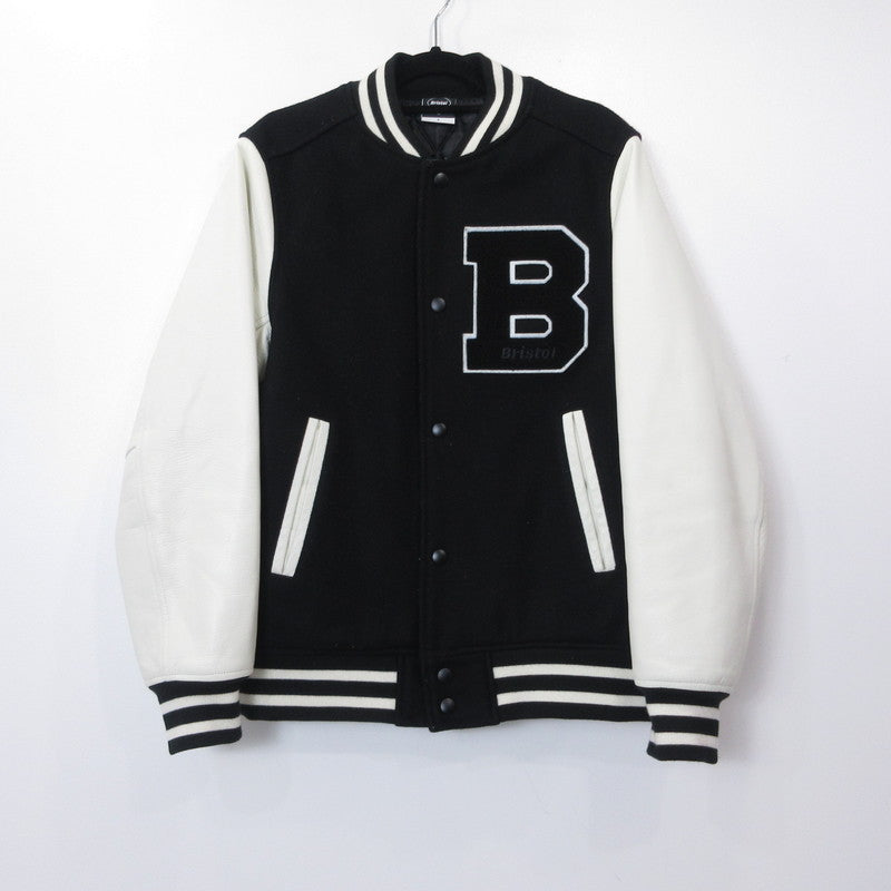 FCRB | エフシーアールビー WOOL MELTON STADIUM JACKET スタジャン FCRB-189050 ブラック サイズ：S【姫路東店】