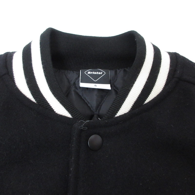 FCRB | エフシーアールビー WOOL MELTON STADIUM JACKET スタジャン FCRB-189050 ブラック サイズ：S【姫路東店】