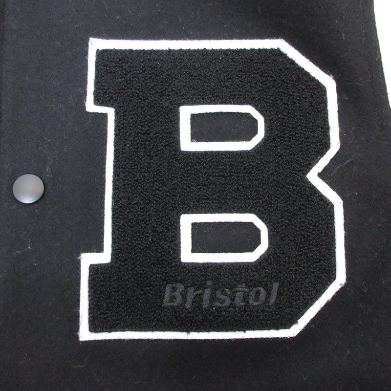 FCRB | エフシーアールビー WOOL MELTON STADIUM JACKET スタジャン FCRB-189050 ブラック サイズ：S【姫路東店】
