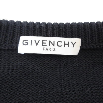 GIVENCHY | ジバンシィ リバースロゴ クルーネック ニット ニット BM9063401M 国内正規タグ ブラック サイズ：M【姫路東店】