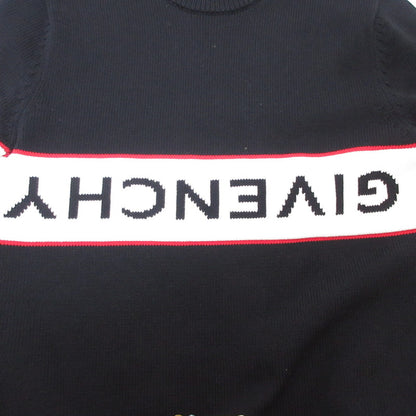 GIVENCHY | ジバンシィ リバースロゴ クルーネック ニット ニット BM9063401M 国内正規タグ ブラック サイズ：M【姫路東店】