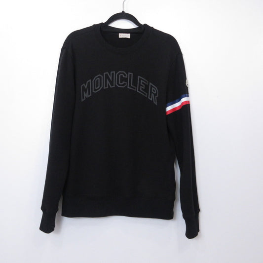 MONCLER | モンクレール FELPA GIROCOLLO スウェット I10918G00005 ブラック サイズ：M【姫路東店】