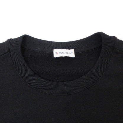MONCLER | モンクレール FELPA GIROCOLLO スウェット I10918G00005 ブラック サイズ：M【姫路東店】