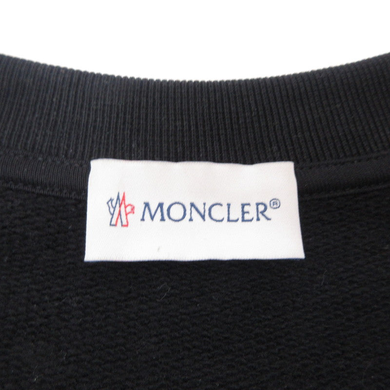 MONCLER | モンクレール FELPA GIROCOLLO スウェット I10918G00005 ブラック サイズ：M【姫路東店】