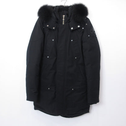 MOOSE KNUCKLES ムースナックルズ STIRLING PARKA ダウンジャケット 20AU-MK4661MP ブラック サイズ：S 国内正規品【姫路東店】