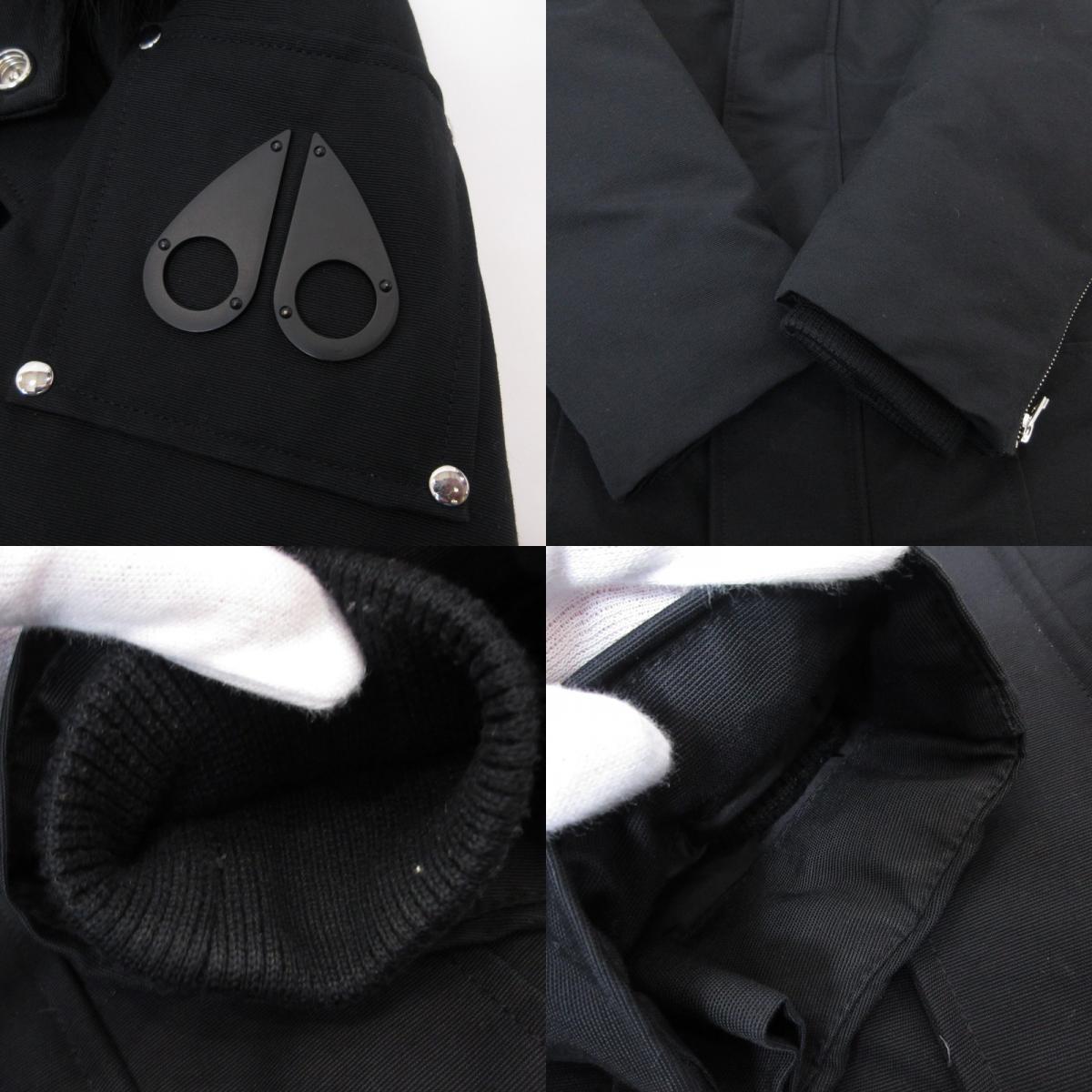 MOOSE KNUCKLES ムースナックルズ STIRLING PARKA ダウンジャケット 20AU-MK4661MP ブラック サイズ：S 国内正規品【姫路東店】