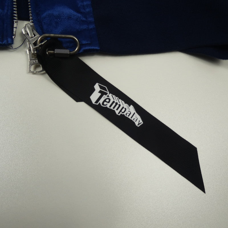 ALPHA | アルファ EXCLUSIVE スカジャン スーベニアジャケット 797-5252034 ×FREAK'S STORE.×Tempalay/ｴｲｼﾞﾝｸﾞ加工 ブルー サイズ：XL【姫路東店】