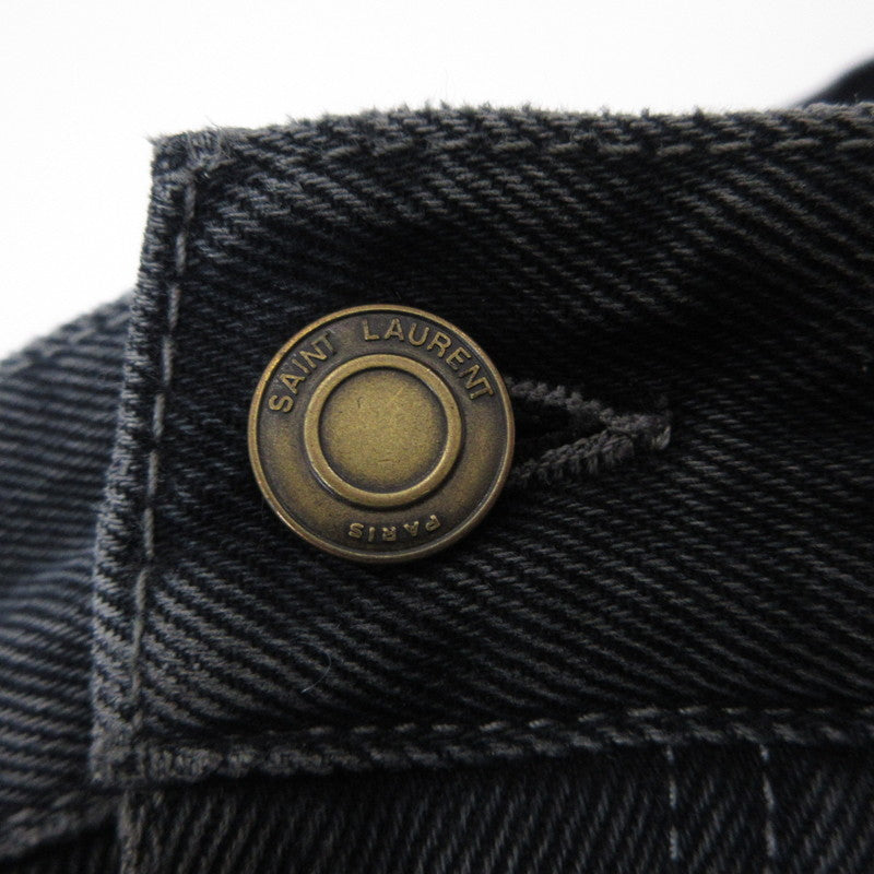 SAINT LAURENT | サンローラン デニムパンツ 597052 国内正規品 ｻｲｽﾞ:31 ブラック サイズ：31【姫路東店】