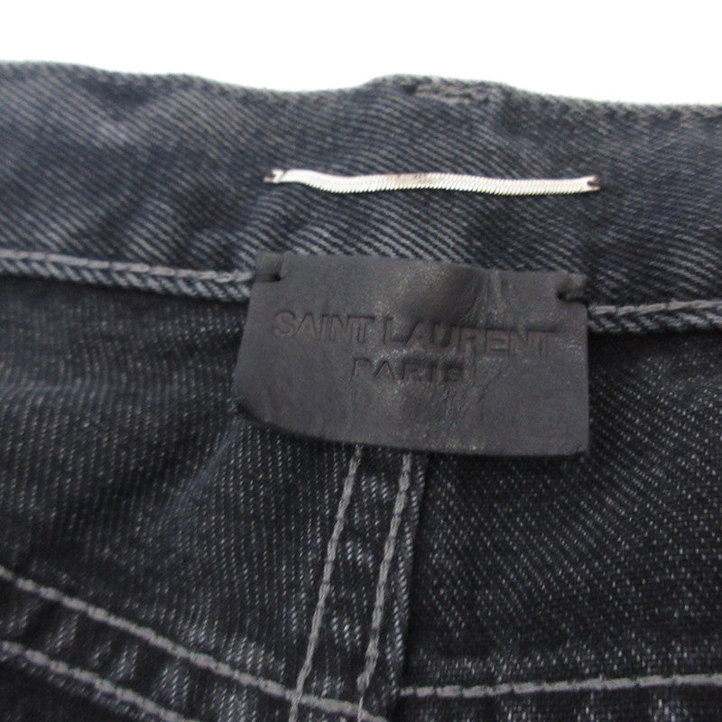 SAINT LAURENT | サンローラン デニムパンツ 597052 国内正規品 ｻｲｽﾞ:31 ブラック サイズ：31【姫路東店】