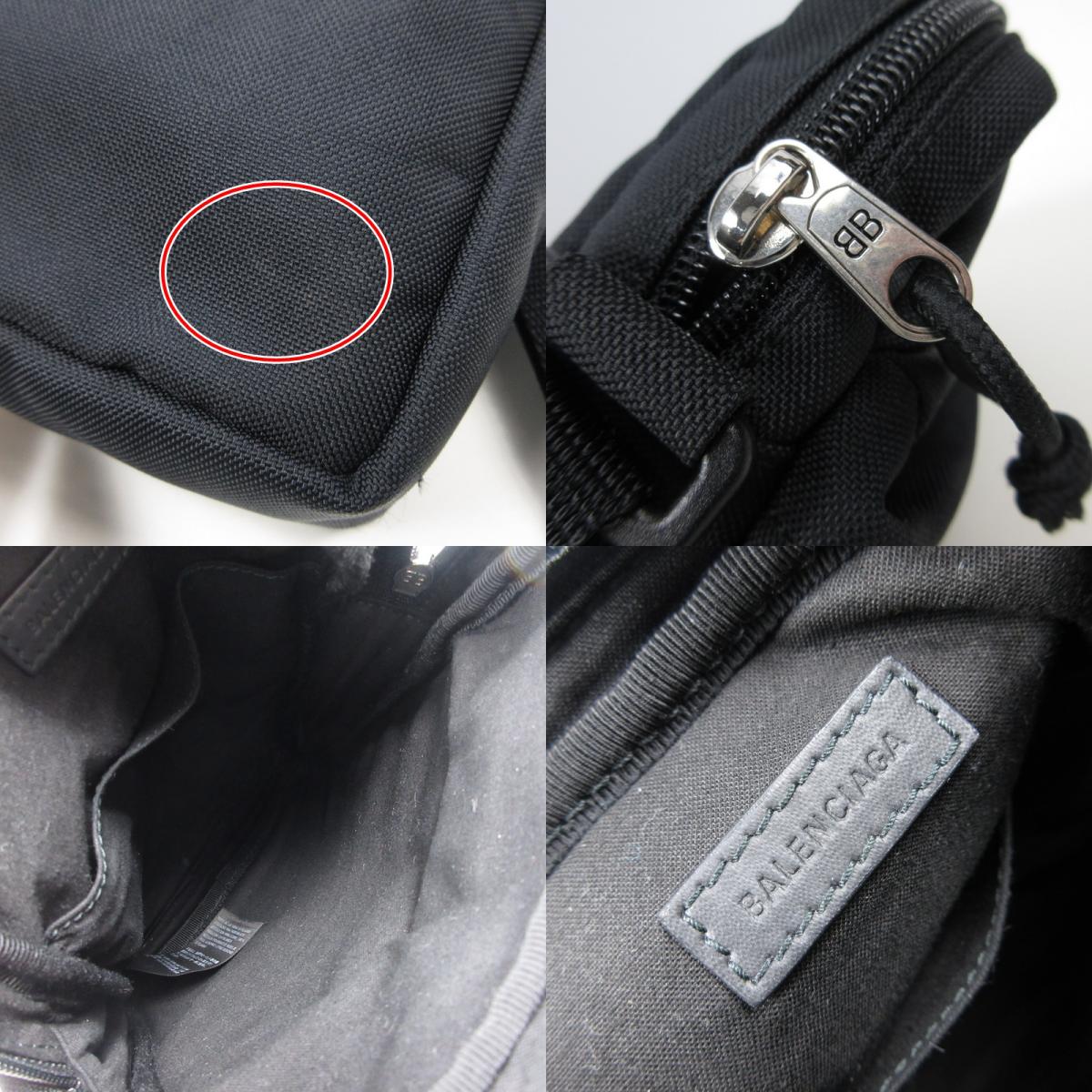 BALENCIAGA | バレンシアガ Explorer Crossbody Pouch ショルダーバッグ 845593 ブラック【姫路東店】
