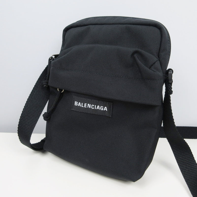 BALENCIAGA | バレンシアガ Explorer Crossbody Pouch ショルダーバッグ 845593 ブラック【姫路東店】