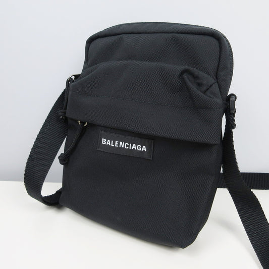 BALENCIAGA | バレンシアガ Explorer Crossbody Pouch ショルダーバッグ 845593 ブラック【姫路東店】