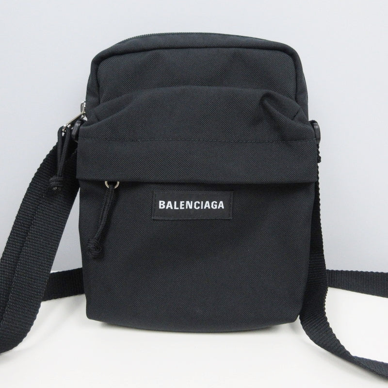 BALENCIAGA | バレンシアガ Explorer Crossbody Pouch ショルダーバッグ 845593 ブラック【姫路東店】