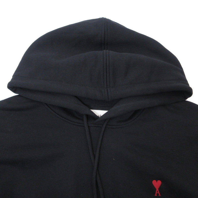 AMI | アミ AMI DE COEUR HOODIE パーカー BFUSW235.730 国内正規品 ブラック サイズ：L【姫路東店】