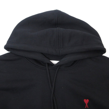 AMI | アミ AMI DE COEUR HOODIE パーカー BFUSW235.730 国内正規品 ブラック サイズ：L【姫路東店】