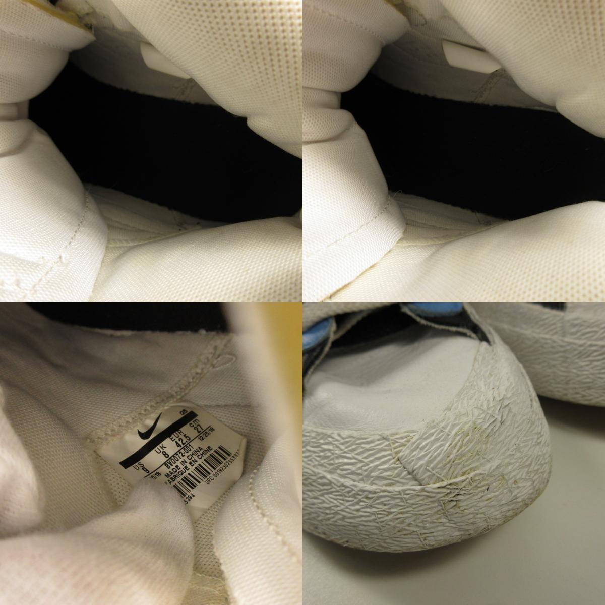 NIKE | ナイキ×sacai BLAZER MID スニーカー BV0072-001 2019S/S サイズ：27cm ホワイト【姫路東店】