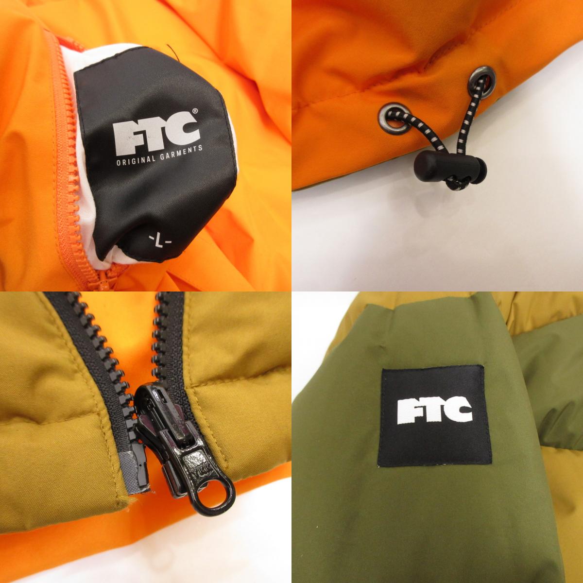 FTC | エフティーシー REVERSIBLE DOWN JACKET ダウンジャケット FTC019AWJ02 2019A/W リバーシブル サイズ：L【姫路東店】
