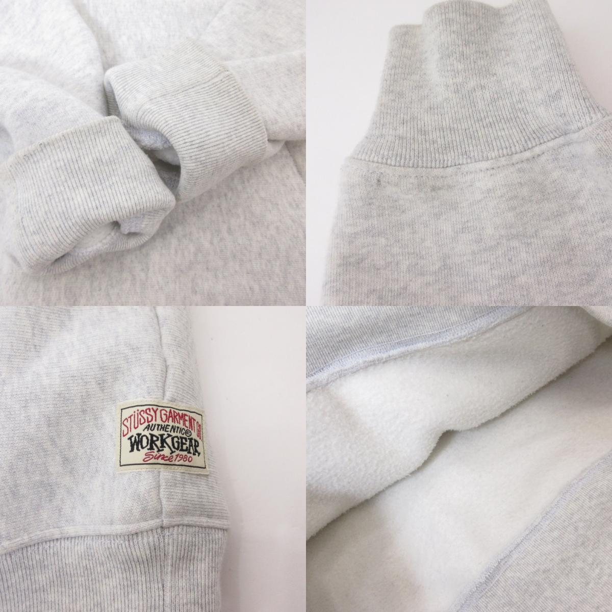 STUSSY | ステューシー FLEECE RAGLAN HOOD パーカー 118572 グレー サイズ：M【姫路東店】