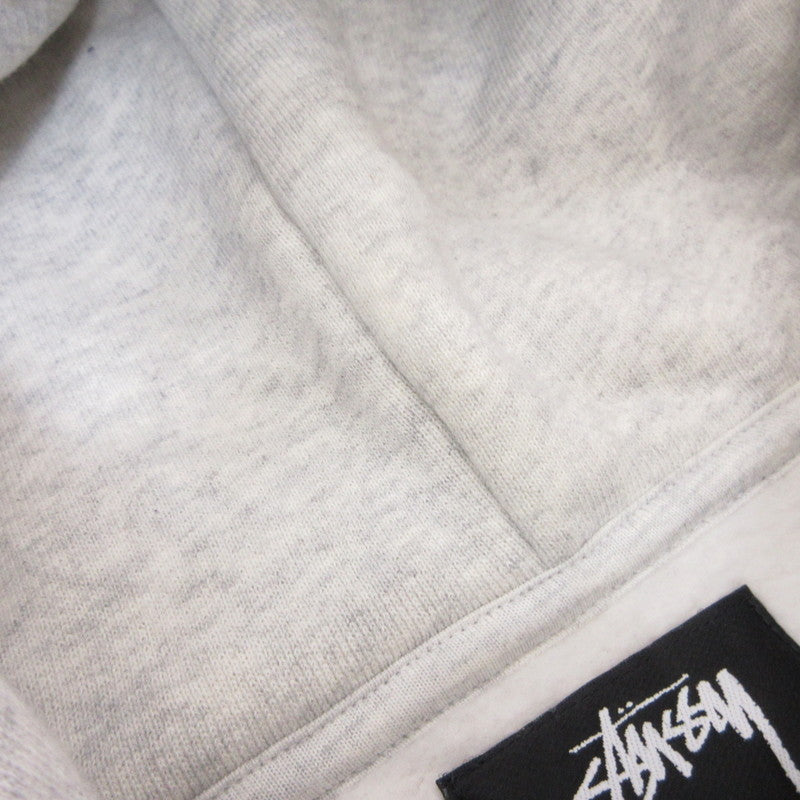 STUSSY | ステューシー FLEECE RAGLAN HOOD パーカー 118572 グレー サイズ：M【姫路東店】