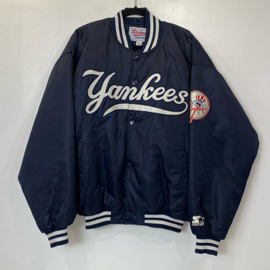 STARTER | スターター NEW YORK YANKEES スタジャン Diamond Collection 90s ネイビー サイズ：L【姫路東店】