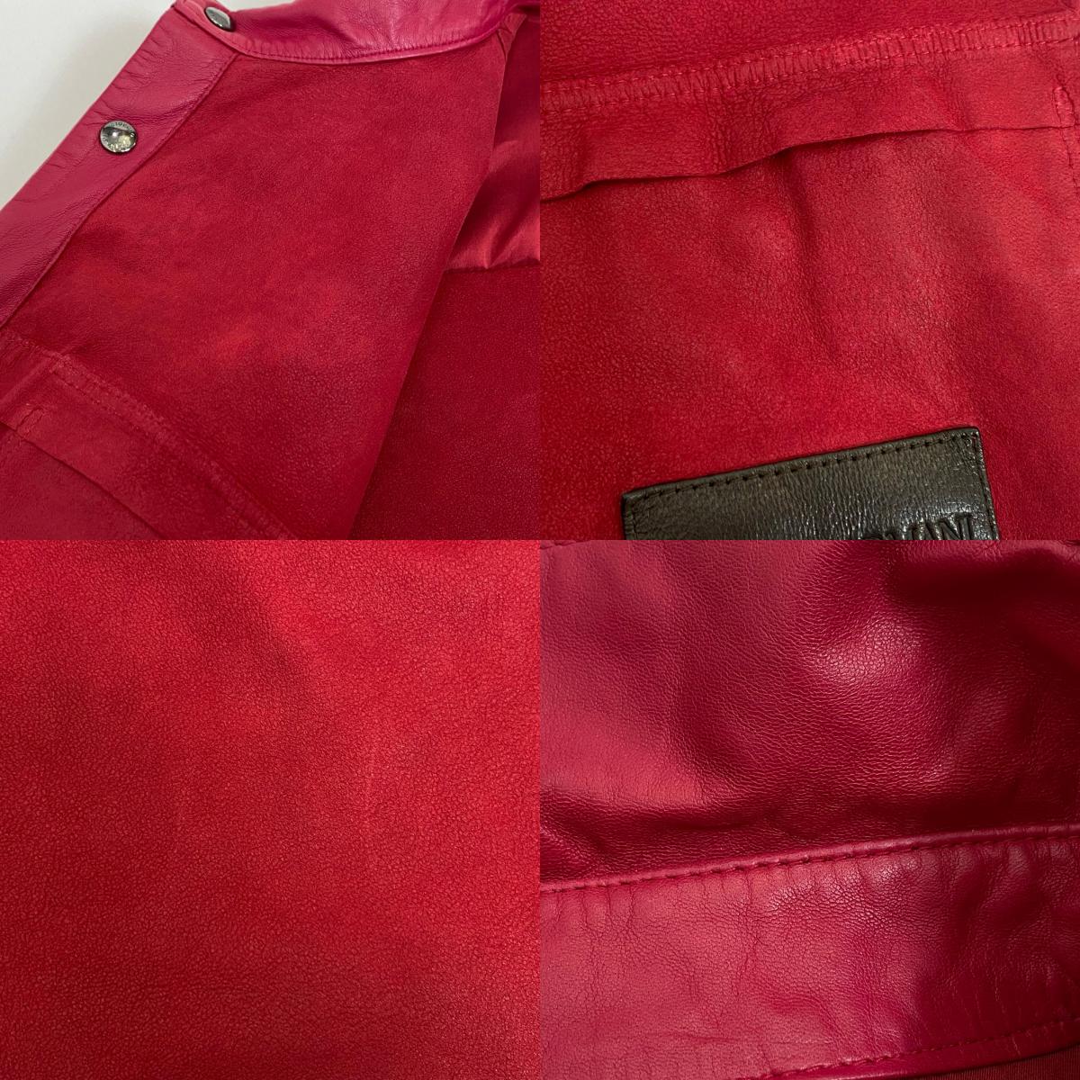 GIORGIO ARMANI | ジョルジオアルマーニ レザー ISC01P ISP11 レザーシャツ 2021A/W サイズ：44【姫路東店】