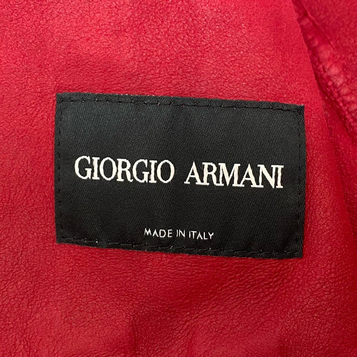 GIORGIO ARMANI | ジョルジオアルマーニ レザー ISC01P ISP11 レザーシャツ 2021A/W サイズ：44【姫路東店】