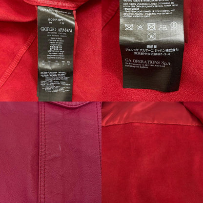 GIORGIO ARMANI | ジョルジオアルマーニ レザー ISC01P ISP11 レザーシャツ 2021A/W サイズ：44【姫路東店】