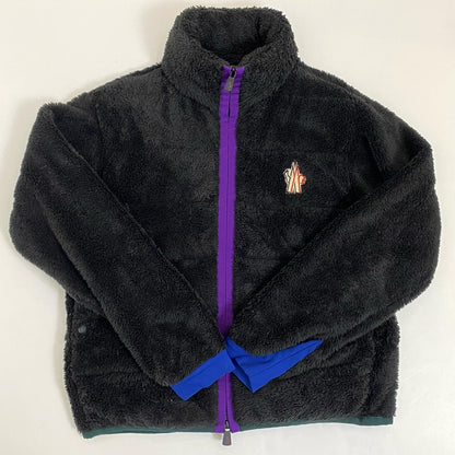 MONCLER GRENOBLE | モンクレールグルノーブル MAGLIA CARDIGAN その他トップス H20978G00021 フリース 国内正規品 ブラック サイズ：L【姫路東店】