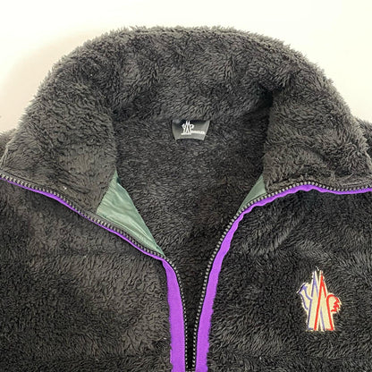MONCLER GRENOBLE | モンクレールグルノーブル MAGLIA CARDIGAN その他トップス H20978G00021 フリース 国内正規品 ブラック サイズ：L【姫路東店】