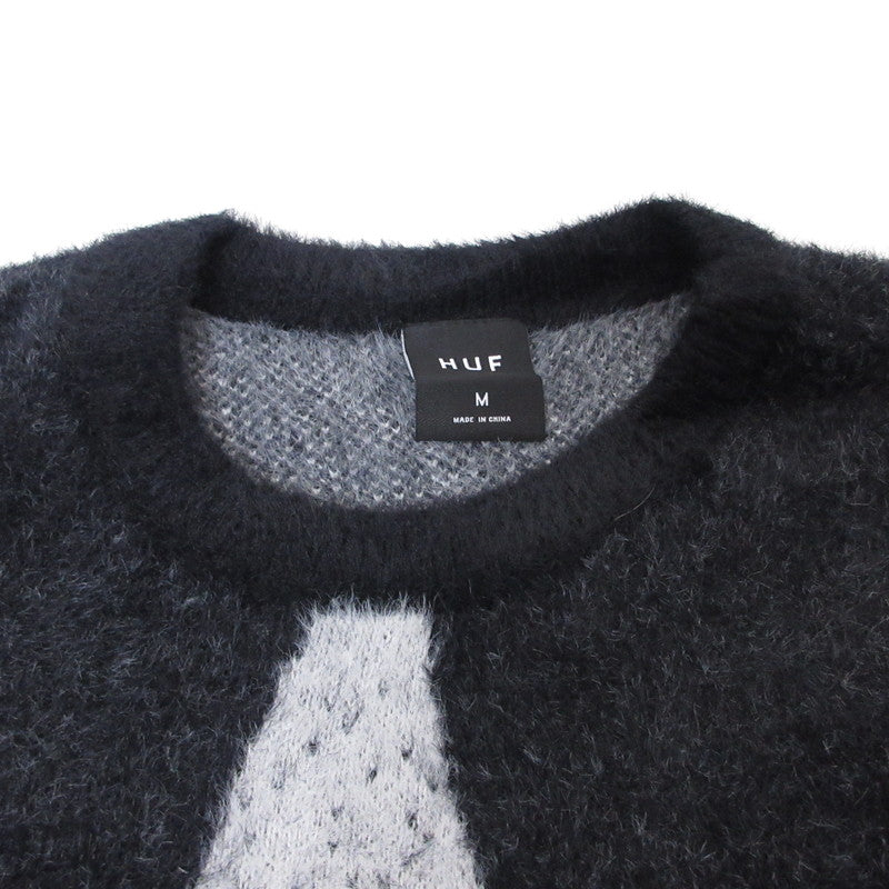 HUF | ハフ HORIZON SHAGGY CREWNECK SWEATER セーター KN00521 サイズ：M【姫路東店】